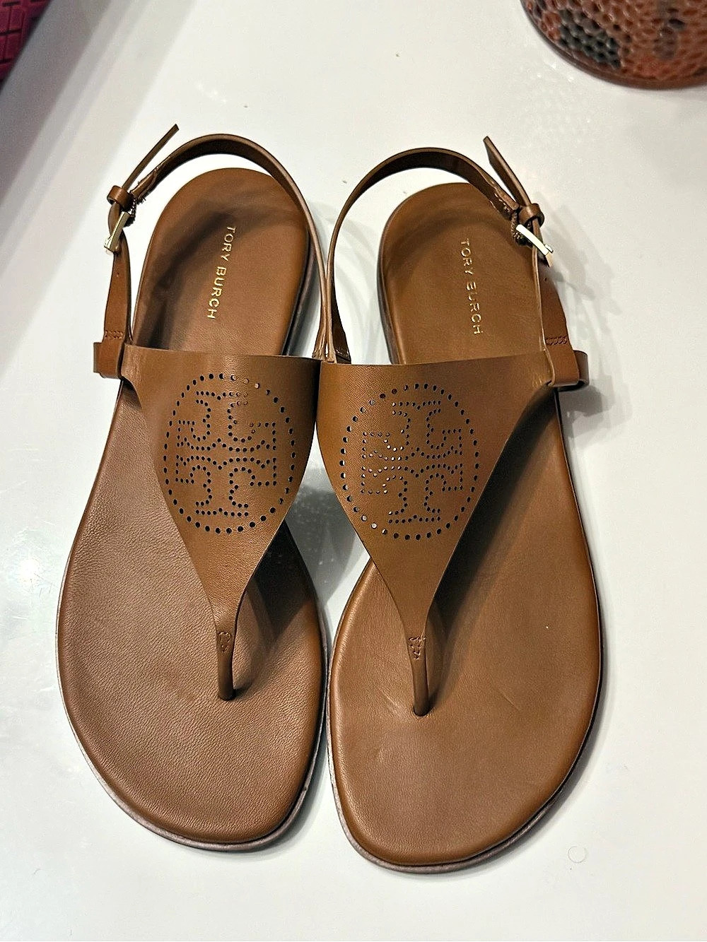 Tory Burch capri perf sandals US 8.5